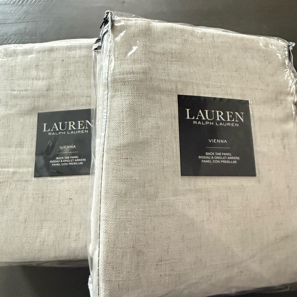 Ralph Lauren Vienna Black Back Tab Panels